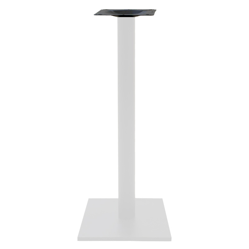 Bazë tavoline bari Staid pakoworld metal e bardhë-zezë 40x40x94cm