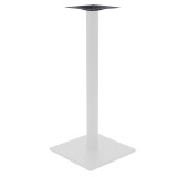 Bazë tavoline bari Staid pakoworld metal e bardhë-zezë 40x40x94cm