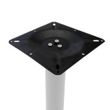 Bazë tavoline bari Staid pakoworld metal e bardhë-zezë 40x40x94cm