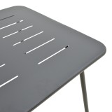 Tavolinë Moraja pakoworld metal i zi 70x70x73cm