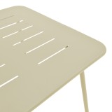 Tavolinë Moraja pakoworld metal krem 70x70x73cm