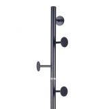 Varëse rrobash Adriana pakoworld metal e zezë D37x172cm
