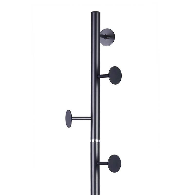 Varëse rrobash Adriana pakoworld metal e zezë D37x172cm