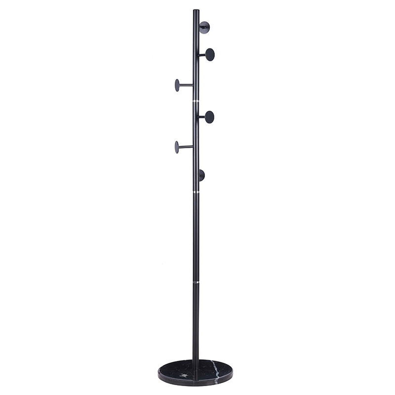 Varëse rrobash Adriana pakoworld metal e zezë D37x172cm