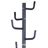 Varëse rrobash Lorenda pakoworld metal e zezë D37x175cm