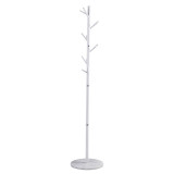 Varëse rrobash Marietta pakoworld metalike e bardhë D37x177cm