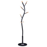 Varëse rrobash Sergio pakoworld metal e zezë-natyrale D37x171cm