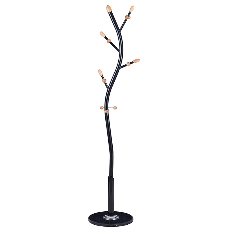 Varëse rrobash Sergio pakoworld metal e zezë-natyrale D37x171cm