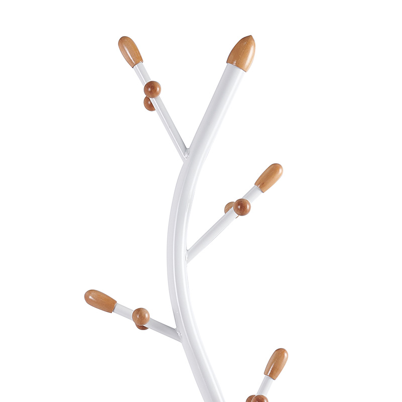 Varëse rrobash Sergio pakoworld metal e bardhë-natyrale D37x171cm