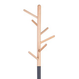 Varëse rrobash Marianna pakoworld metal e zezë-natyrale D37x169cm