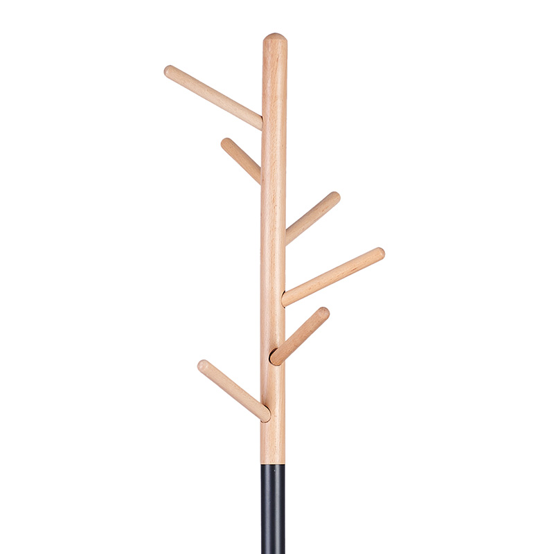 Varëse rrobash Marianna pakoworld metal e zezë-natyrale D37x169cm