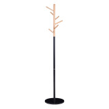 Varëse rrobash Marianna pakoworld metal e zezë-natyrale D37x169cm