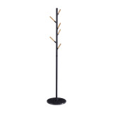 Varëse rrobash Ponziele metalike në nuancë të zezë D37x174cm