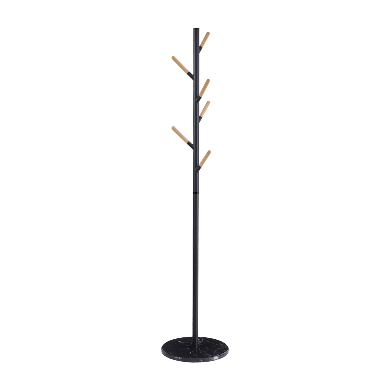 Varëse rrobash Ponziele metalike në nuancë të zezë D37x174cm