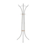 Bamile pakoworld varëse rrobash metal i zi dhe dru gome natyral 51x63x175cm