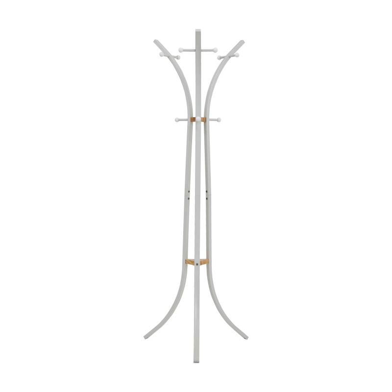 Bamile pakoworld varëse rrobash metal i zi dhe dru gome natyral 51x63x175cm