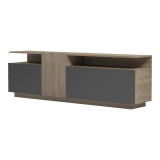 Mbajtëse TV Vendora pakoworld në ngjyrë sonoma-antracit 150x29.5x46.3cm