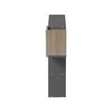 Raft muri Wenia pakoworld në sonoma-antracit 99.5x15x61cm