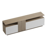 Njësi TV Vendora pakoworld në ngjyrë sonoma-bardhë 150x29.5x46.3cm