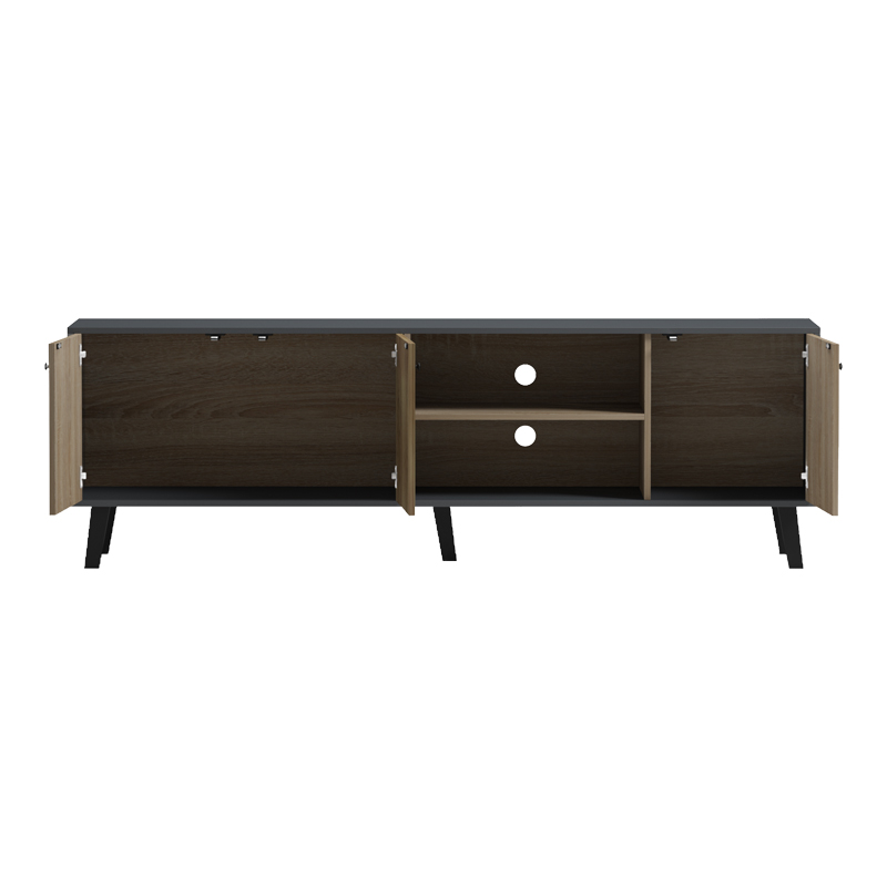 Mbajtëse TV Tuscany pakoworld sonoma-antracit 180x41x51cm