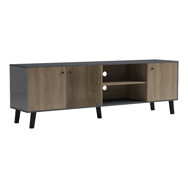 Mbajtëse TV Tuscany pakoworld sonoma-antracit 180x41x51cm