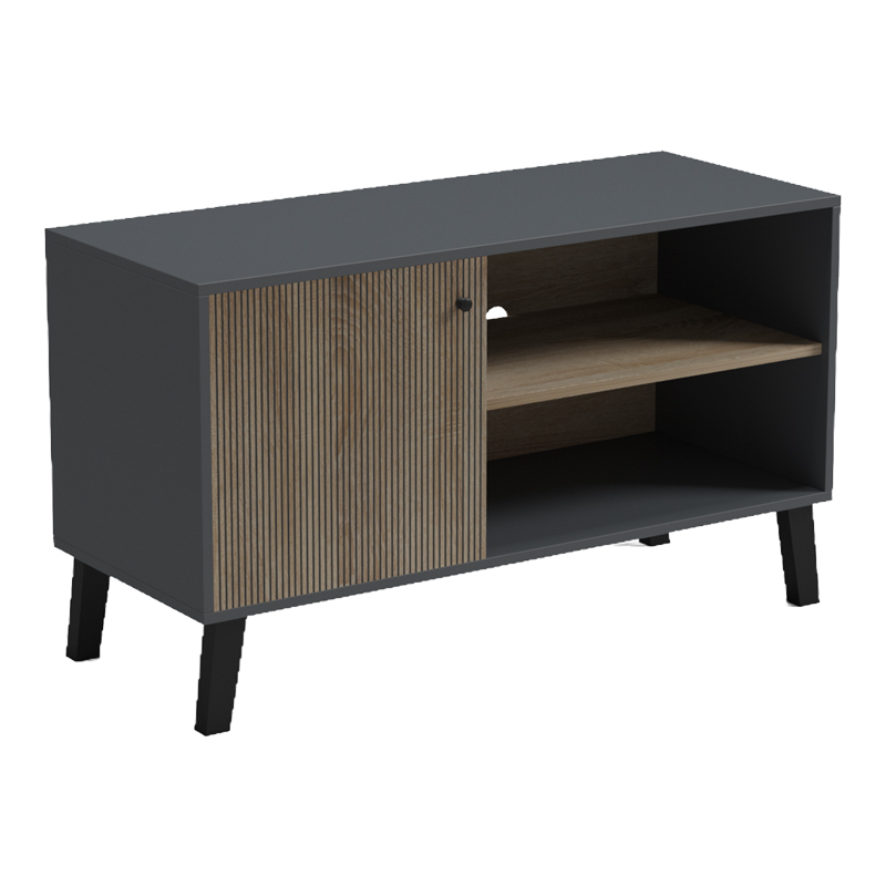 Mbajtëse TV Tuscany pakoworld sonoma-antracit 100x40x51cm