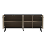 Bufe Tuscany pakoworld sonoma-antracit 180x40x78.6cm