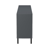 Bufe Tuscany pakoworld sonoma-antracit 180x40x78.6cm