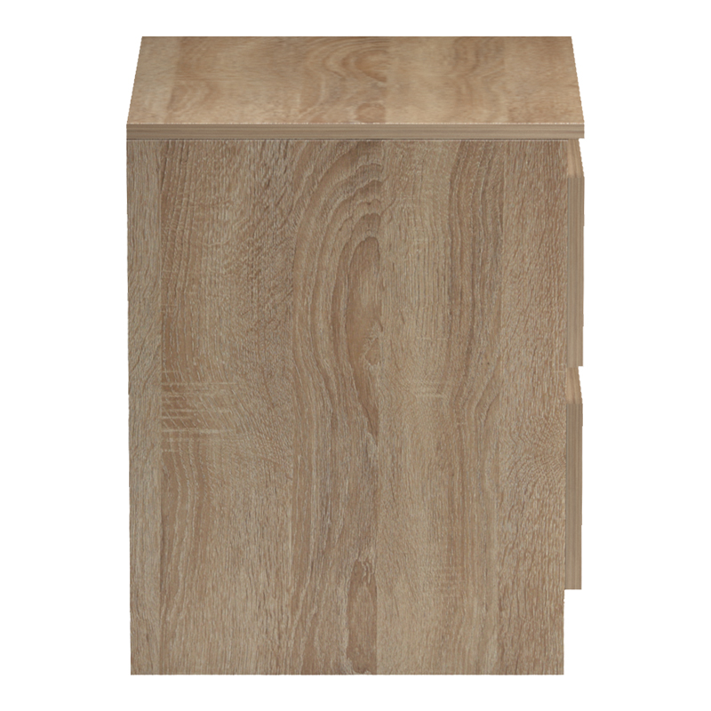 Komodinë Verena pakoworld sonoma-e bardhë 40x40x50cm