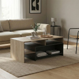 Tavolinë kafeje Consa pakoworld sonoma - antracit 120x60x52.8cm