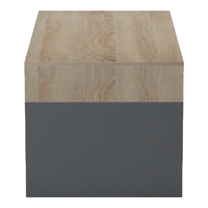 Tavolinë kafeje Consa pakoworld sonoma - antracit 120x60x52.8cm