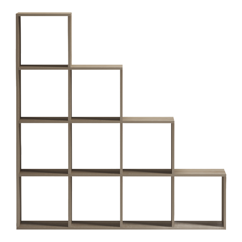 Bibliotekë Scala pakoworld SONOMA 129.5x29x129.5cm