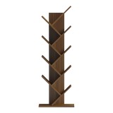 Bibliotekë Fyllo pakoworld arrë 50x25x141.5cm