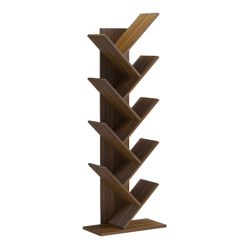 Bibliotekë Fyllo pakoworld arrë 50x25x141.5cm