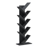 Bibliotekë Fyllo pakoworld antracit 50x25x141.5cm