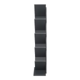 Bibliotekë Fyllo pakoworld antracit 50x25x141.5cm