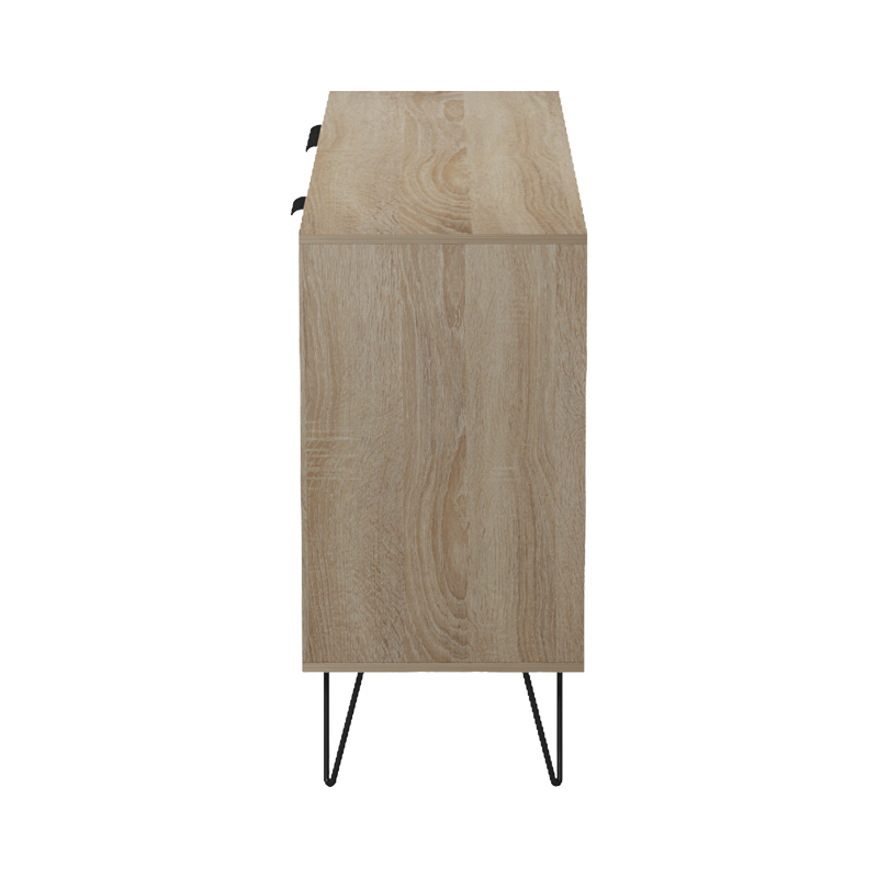 Bufe Balain pakoworld sonoma-antracit 142x35.5x83cm