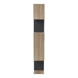 Bibliotekë Mito pakoworld sonoma-antracit 108.5x25x161cm