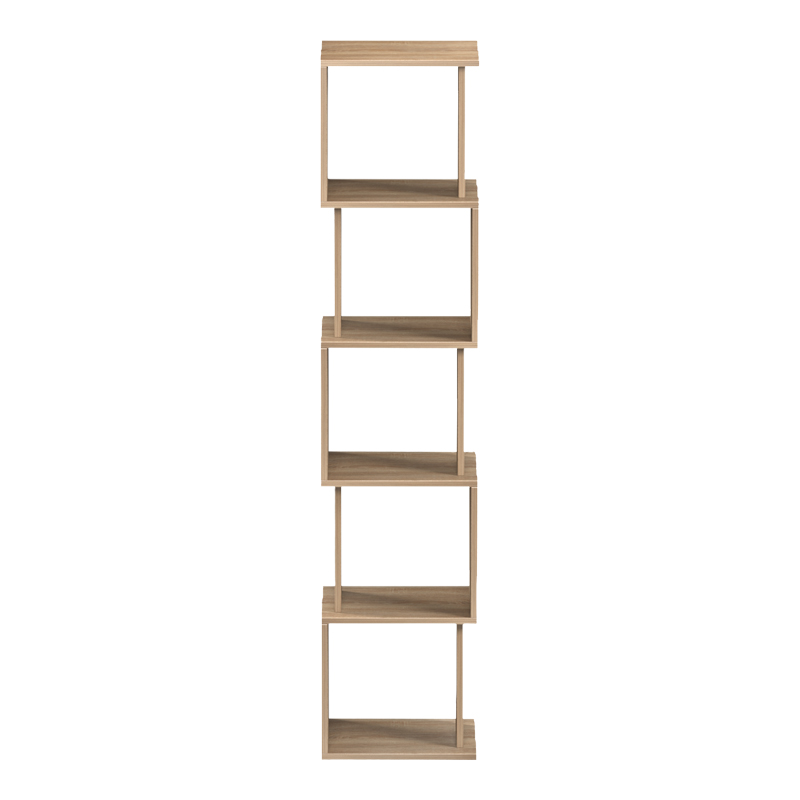 Bibliotekë Cubik pakoworld sonoma 35x30x161cm