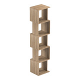 Bibliotekë Cubik pakoworld sonoma 35x30x161cm