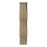 Bibliotekë Cubik pakoworld sonoma 35x30x161cm