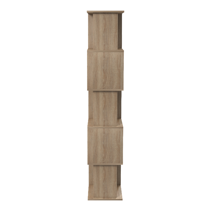 Bibliotekë Cubik pakoworld sonoma 35x30x161cm