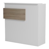 Banaku pritjeje Optima pakoworld me LED i bardhë -sonoma 110x40x110cm