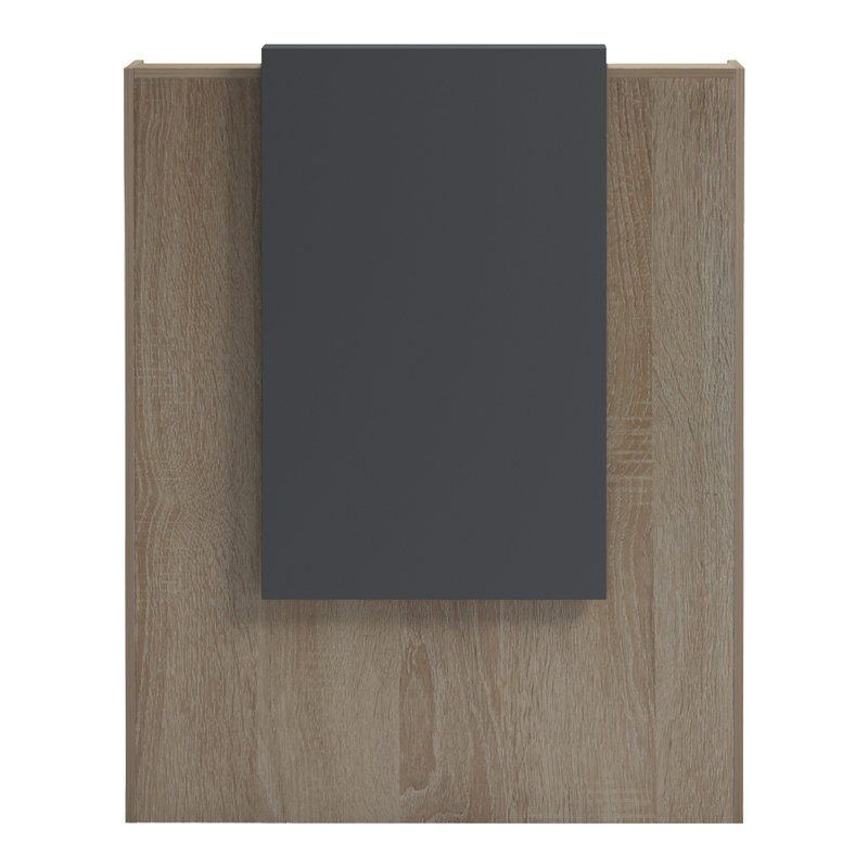 Recepsion Zowel pakoworld me LED SONOMA-antracit 90x40x110cm