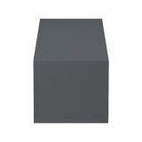 Kabinet TV i montuar në mur me led Rival pakoworld antracit 120x35x30cm