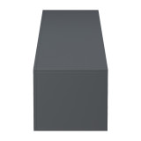 Kabinet TV i montuar në mur me led Rival pakoworld antracit 180x35x30cm