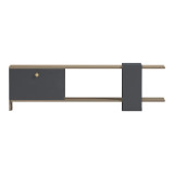 Komodinë TV Standi pakoworld në sonoma-antracit 120x25x36.8cm