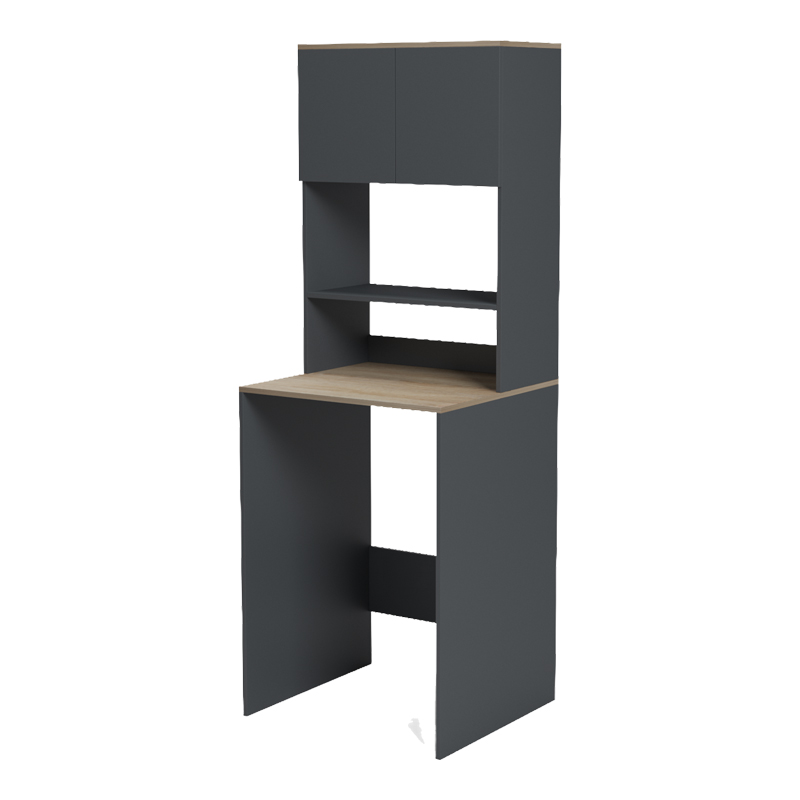 Mobilje lavanderie Chaxe pakoworld antracit-sonoma 65x32.5x183.6cm