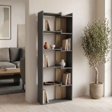 Bibliotekë Corpus pakoworld antracit-sonoma 61x22x162cm