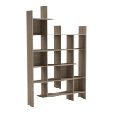 Bibliotekë Manco pakoworld sonoma 122x25.5x188cm